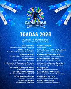 Toadas do Boi Caprichoso 2024