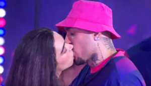 Giovanna e MC Bin Laden se beijaram na festa comandada por Ivete Sangalo