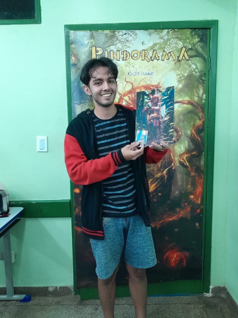 Cleber, o 3° colocado da classificação geral